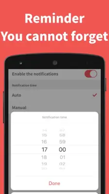 DotHabit - Management of habit android App screenshot 2